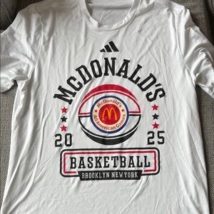 McDonald's All American Games 2025 T-Shirt - Size M - NEW w/o TAGS